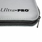 Ultra PRO 12-Pocket Zippered PRO-Binder: Silver Made With Fire Resistant Materials thumbnail