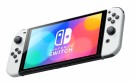 Nintendo Switch OLED gamingkonsoll med hvite Joy-Con-kontroller thumbnail
