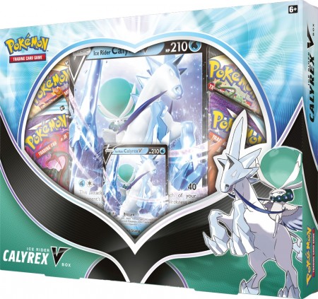 Pokémon Sword and Shield - Ice Rider Calyrex V Box