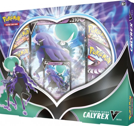 Pokémon Sword and Shield - Shadow Rider Calyrex V Box