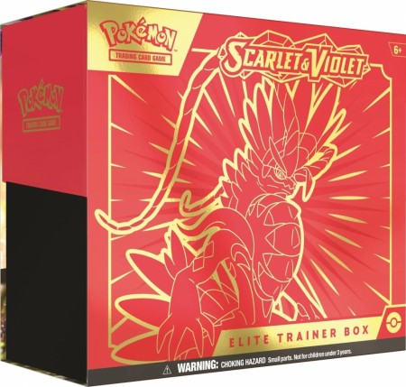 Pokémon Scarlet and Violet Elite Trainer Box - Koraidon